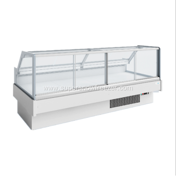 Plug in fresh and deli display chiller showcase